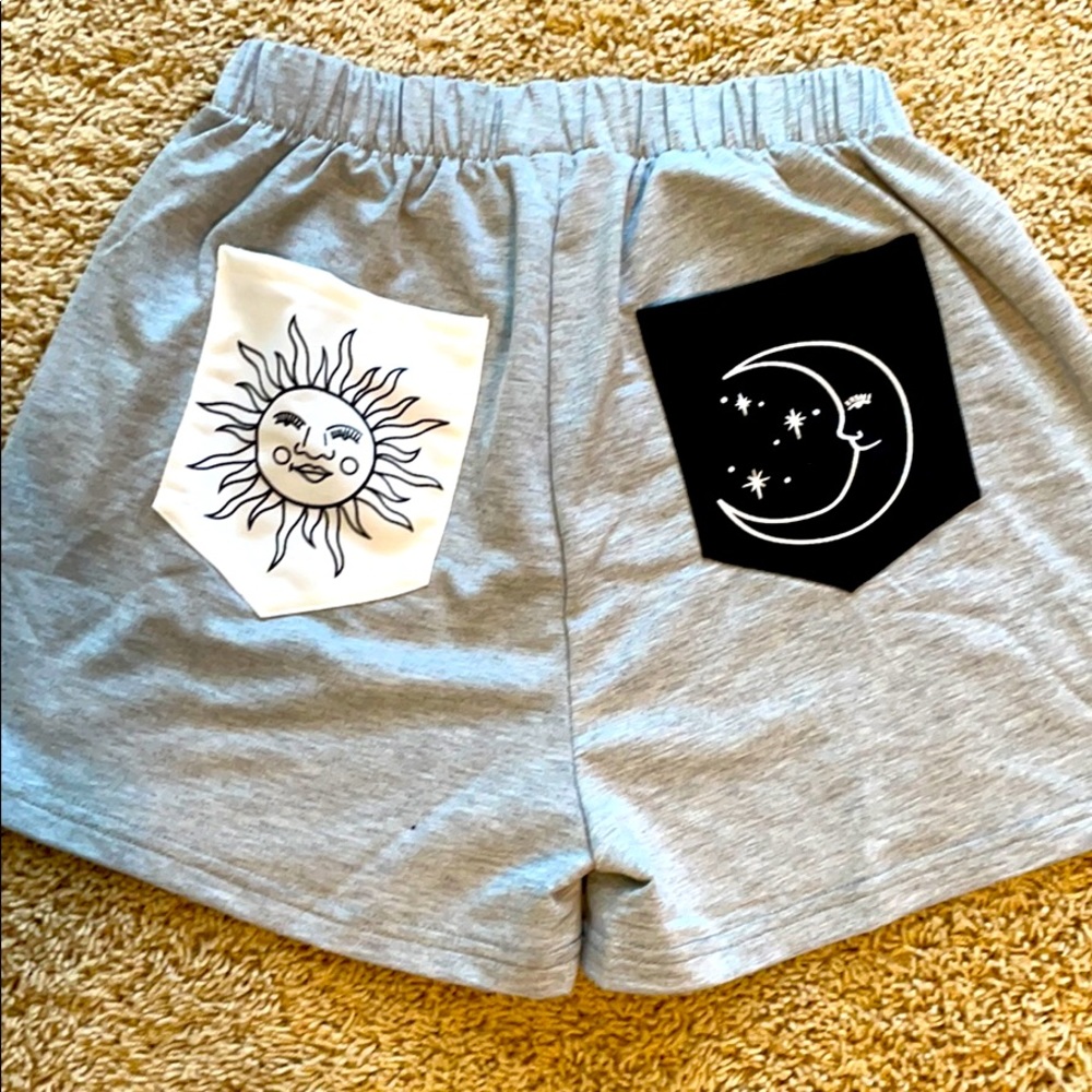 Sun and Moon Shorts